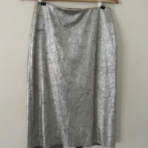 Zara metallic skirt